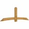 Ekena Millwork Bellingham Rough Sawn Timber Gable Bracket, Western Red Cedar, 108"W x 36"H x 4"D x 6"F, 8/12 Pitch GBW108X36X0406BEL00RWR - alternate 2